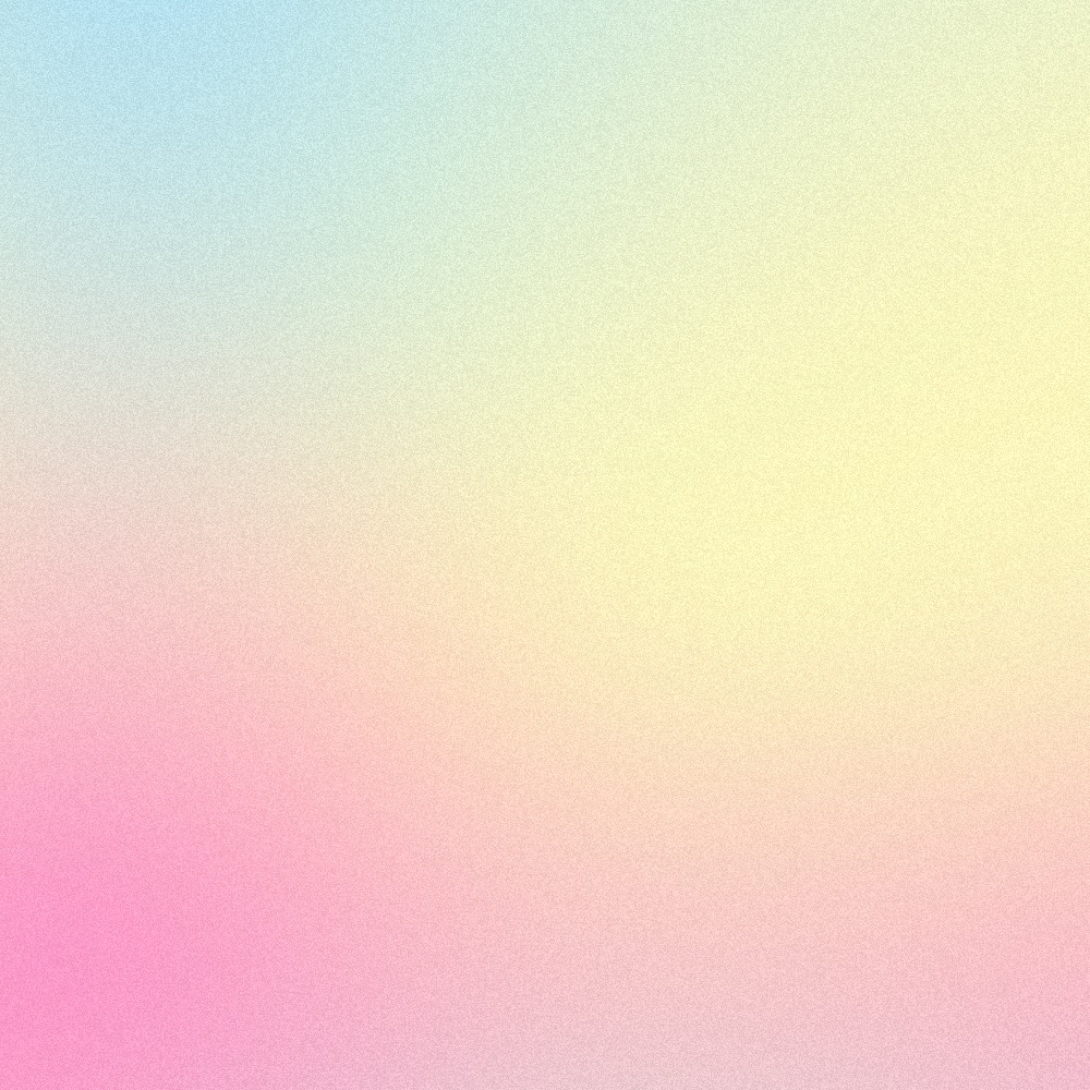 grainy gradient in pastel rainbow colors